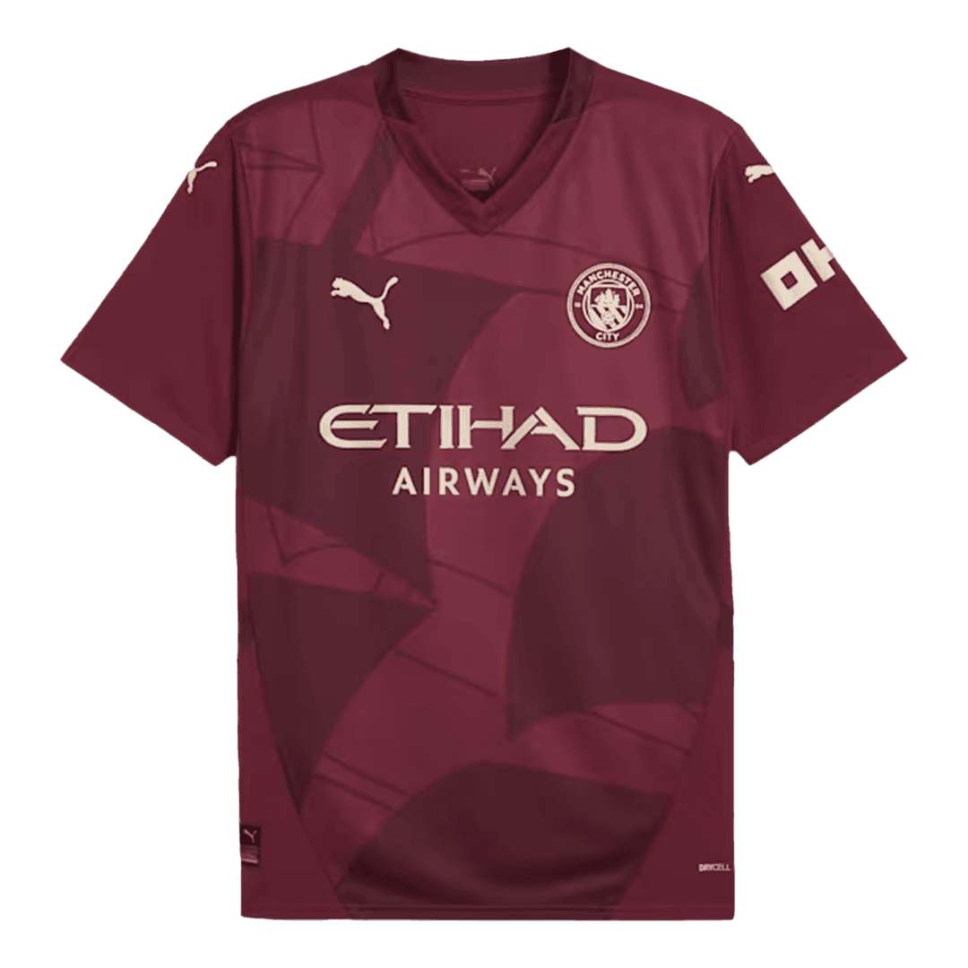 Trzecia wyjazdowa koszulka Manchester City 2024/25 - Topowe Koszulki Pilkarskie Sklep Internetowy