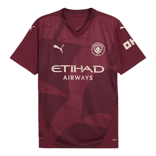 Trzecia wyjazdowa koszulka Manchester City 2024/25 - Topowe Koszulki Pilkarskie Sklep Internetowy