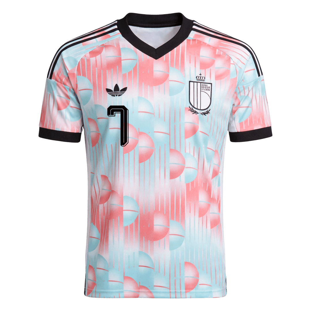 Męska koszulka Belgii wyjazdowa DE BRUYNE #7 - Mundial 2026