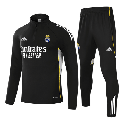 Męski Zestaw Treningowy Real Madrid (Kurtka+Spodnie) 2025/26 - Topowe Koszulki Pilkarskie Sklep Internetowy
