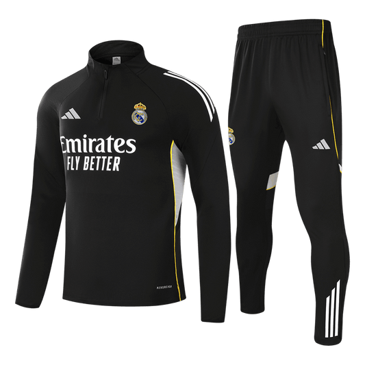 Męski Zestaw Treningowy Real Madrid (Kurtka+Spodnie) 2025/26 - Topowe Koszulki Pilkarskie Sklep Internetowy