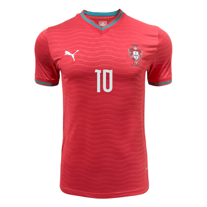 Męska koszulka Portugalii domowa BERNARDO #10 wersja zawodnicza – Mundial 2026
