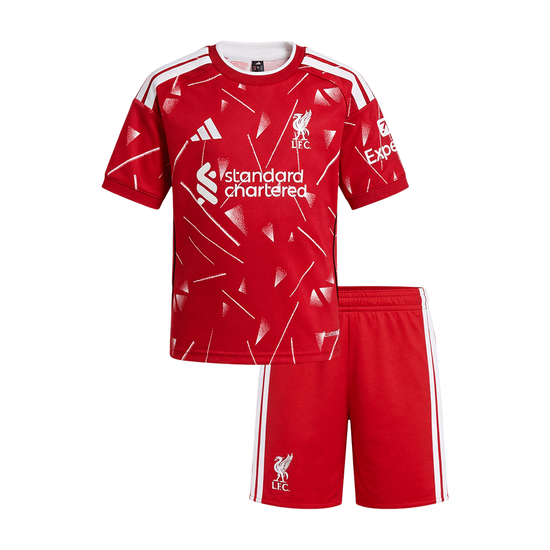 Dziecięcy Zestaw domowa Liverpoolu (Koszulka+Spodenki) 2026/27