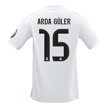 Męska Koszulka Domowa Real Madrid ARDA GÜLER #15 2025/26