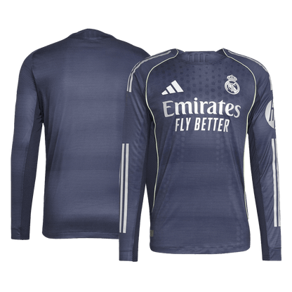 Męska Koszulka Wyjazdowa Real Madrid Wersja Piłkarska 2025/26 - Slim Fit