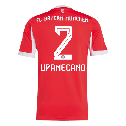 Męska Koszulka Domowa Bayern Munich UPAMECANO #2 2025/26 [PREMIUM] - Topowe Koszulki Pilkarskie Sklep Internetowy