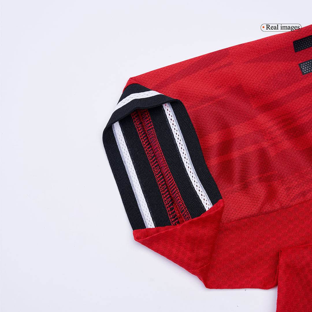 Męska Koszulka Domowa Manchester United B.FERNANDES #8 Wersja Piłkarska 2025/26 - Slim Fit - Topowe Koszulki Pilkarskie Sklep Internetowy
