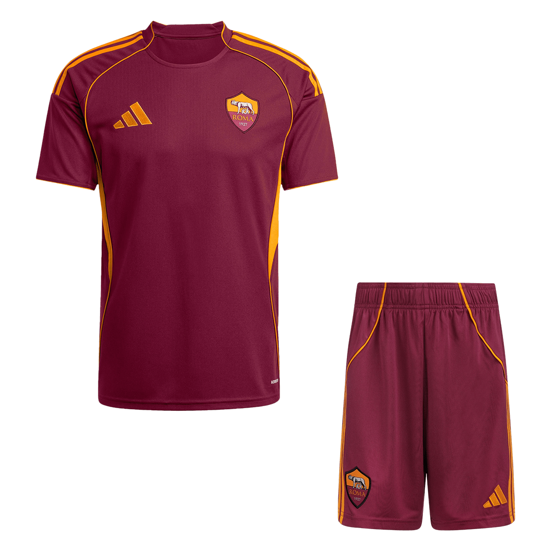 Męski Zestaw Domowa Roma (Koszulka+Spodenki) 2025/26