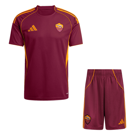 Męski Zestaw Domowa Roma (Koszulka+Spodenki) 2025/26