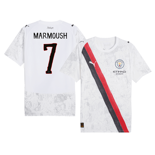 Męska Koszulka Manchester City KidSuper MARMOUSH #7 2025/26 - Club World Cup - Topowe Koszulki Pilkarskie Sklep Internetowy