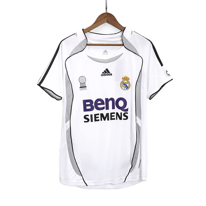 Męska Koszulka Retro Domowa Real Madrid 2006/07