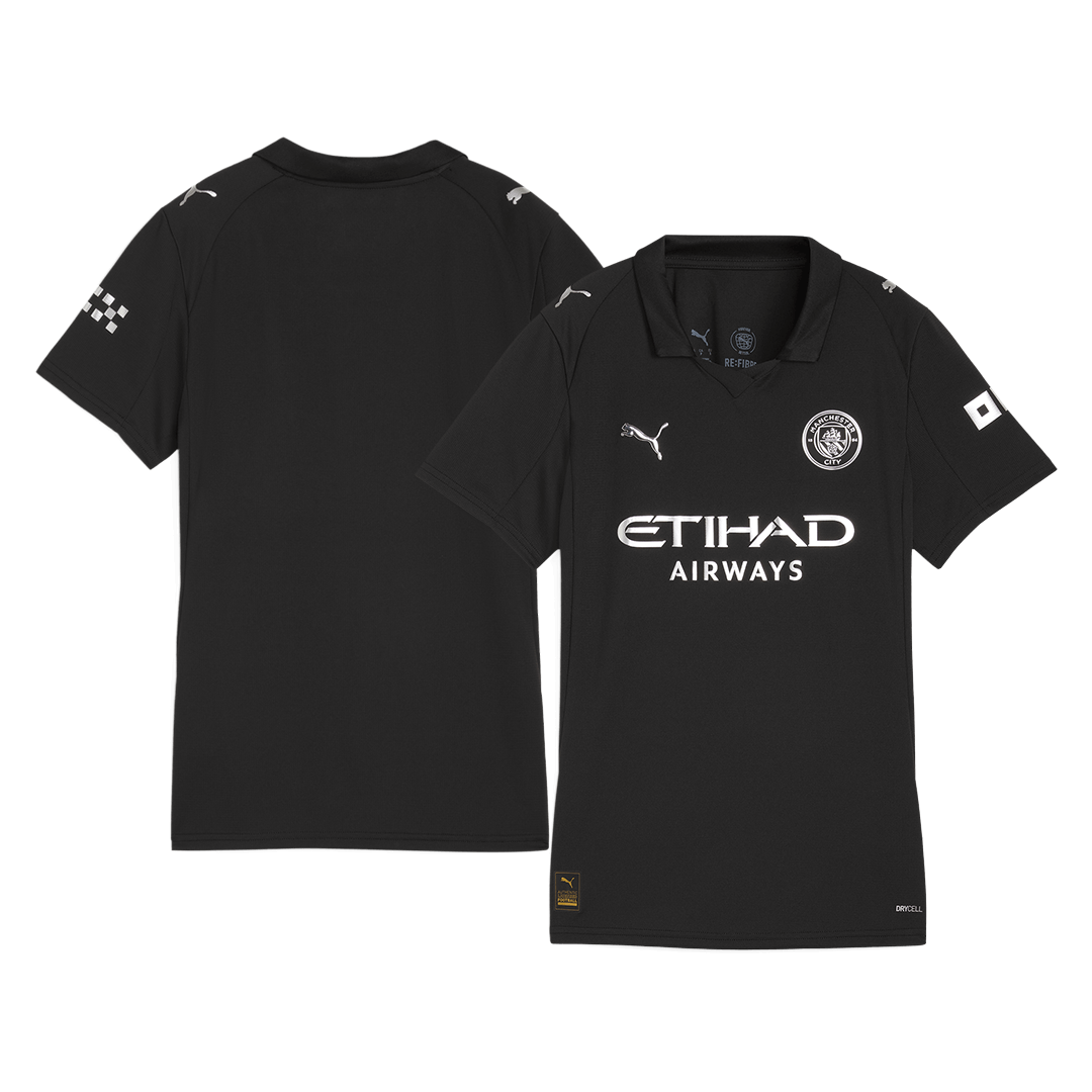 Damska Koszulka Wyjazdowa Manchester City 2025/26