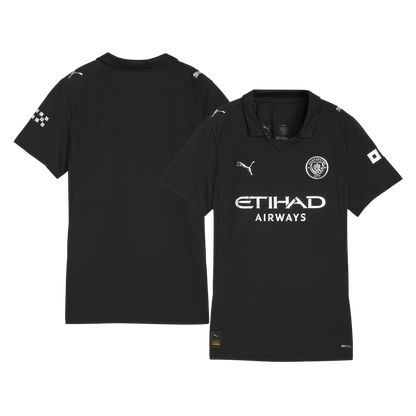 Damska Koszulka Wyjazdowa Manchester City 2025/26