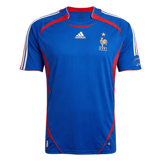 Męska koszulka Francji domowa Retro - Mundial 2006