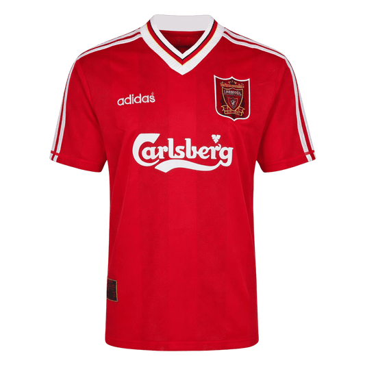 Męska Koszulka Retro Domowa Liverpool 1995/96