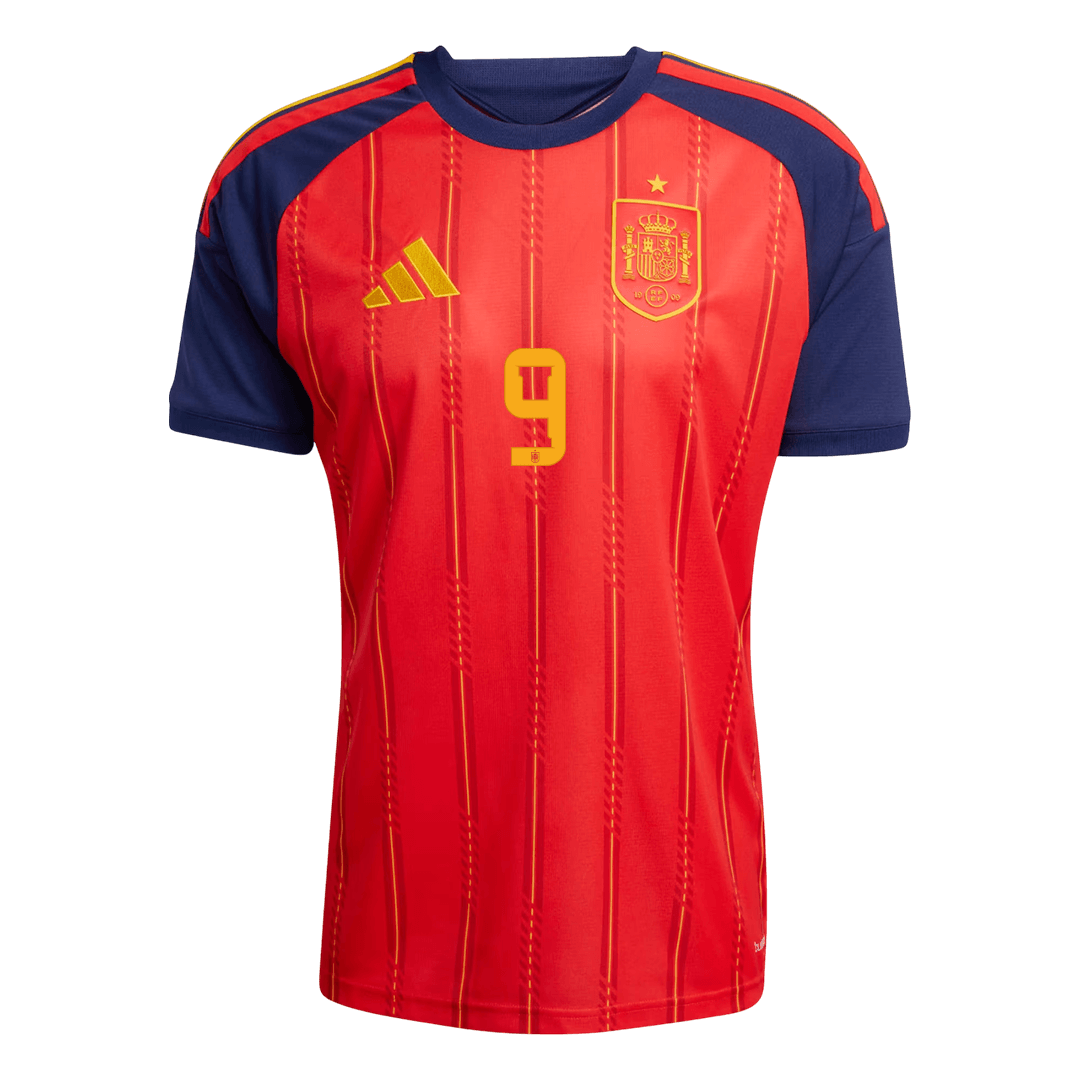 Męska koszulka Hiszpanii domowa GAVI #9 - Mundial 2026 [PREMIUM]