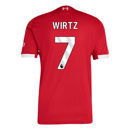 Męska Koszulka Domowa Liverpool WIRTZ #7 Wersja Piłkarska 2025/26 - Slim Fit - Topowe Koszulki Pilkarskie Sklep Internetowy