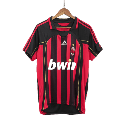 Męska koszulka retro AC Milan 06/07 domowa RONALDO #99 - Topowe Koszulki Pilkarskie Sklep Internetowy