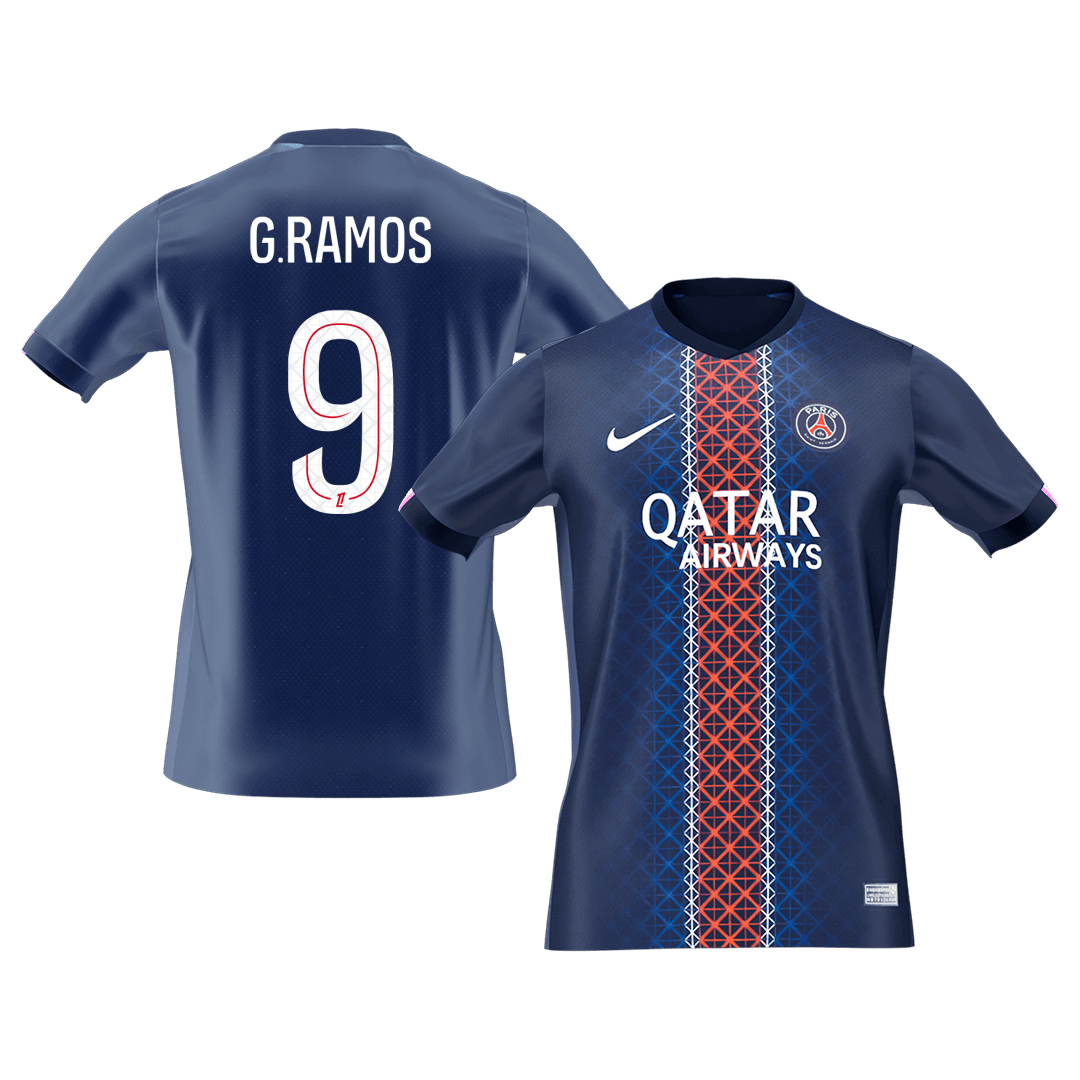 Męska Koszulka Domowa PSG G.RAMOS #9 2025/26 [PREMIUM]