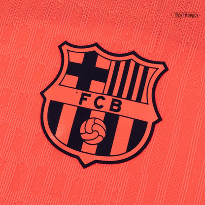 Męska Koszulka Trzecia Wyjazdowa Barcelona ROONY #19 Wersja Piłkarska 2025/26 - UCL - Slim Fit