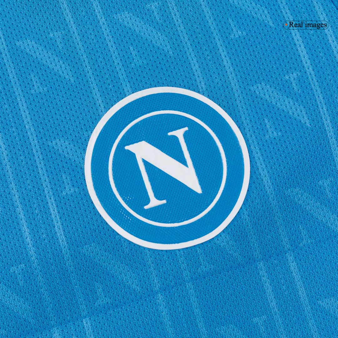 Dziecięcy Zestaw Domowa Napoli (Koszulka + Spodenki + Skarpety) 2025/26