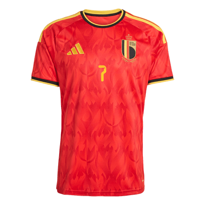 Męska koszulka Belgii domowa DE BRUYNE #7 – Mundial 2026