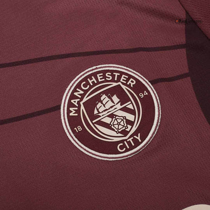 Trzecia wyjazdowa koszulka Manchester City 2024/25 - Topowe Koszulki Pilkarskie Sklep Internetowy