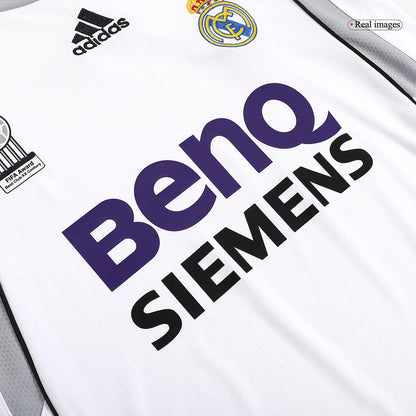 Męska Koszulka Retro Domowa Real Madrid 2006/07