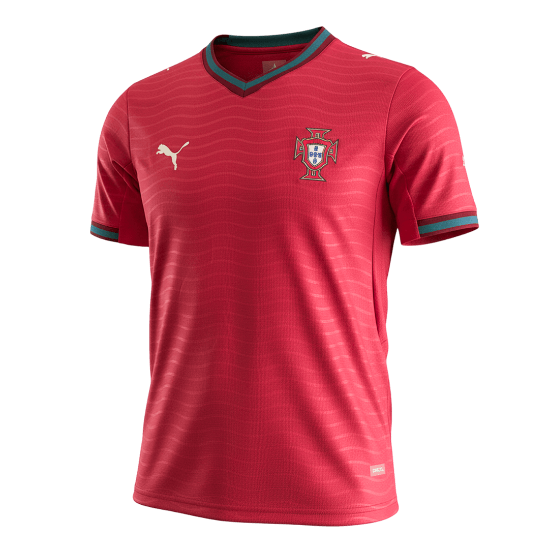 Męski Zestaw Domowa Portugal (Koszulka+Spodenki) World Cup 2026