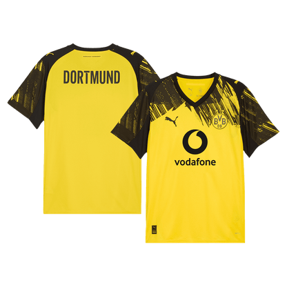 Męska Koszulka Domowa Borussia Dortmund 2025/26 - Topowe Koszulki Pilkarskie Sklep Internetowy