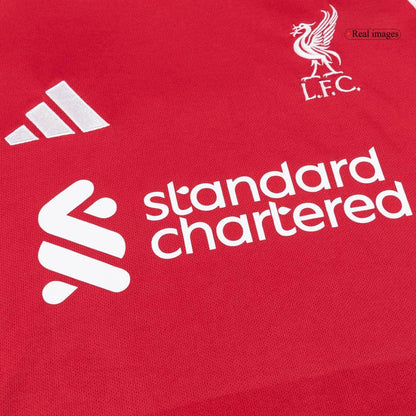 Męska Koszulka Domowa Liverpool z Długim Rękawem 25/26 - Topowe Koszulki Pilkarskie Sklep Internetowy