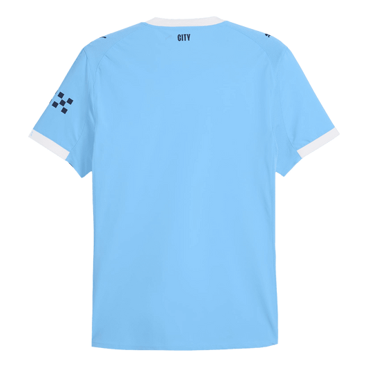Męska Koszulka Domowa Manchester City Wersja Piłkarska 2025/26 - Slim Fit - Topowe Koszulki Pilkarskie Sklep Internetowy