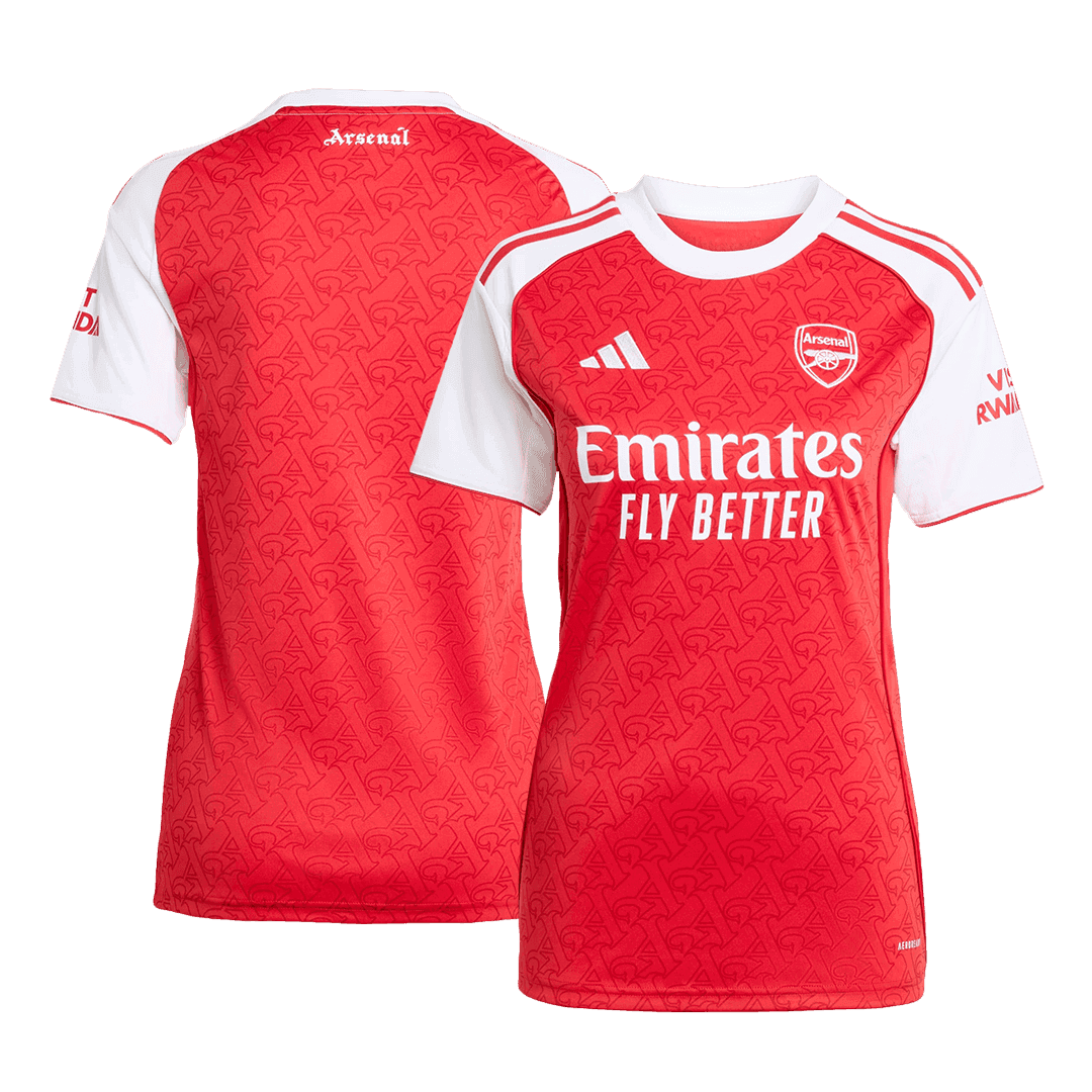 Damska Koszulka Domowa Arsenal 2025/26 - Topowe Koszulki Pilkarskie Sklep Internetowy