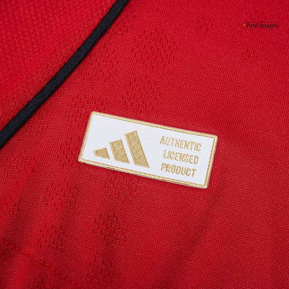 Męska Koszulka Domowa Manchester United ŠEŠKO #30 Wersja Piłkarska 2025/26 - Slim Fit