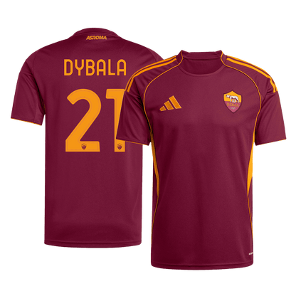Męska Koszulka Domowa Roma DYBALA #21 2025/26