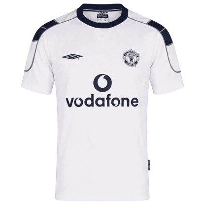 Męska Koszulka Retro Wyjazdowa Manchester United 2000/01
