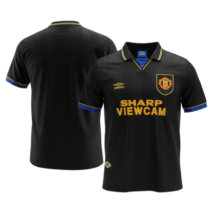 Męska Koszulka Retro Wyjazdowa Manchester United 1993/94