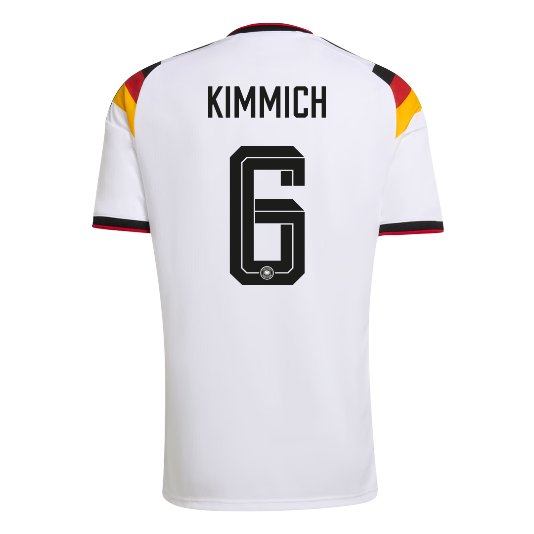 Męska Koszulka Domowa Niemcy KIMMICH #6 World Cup 2026