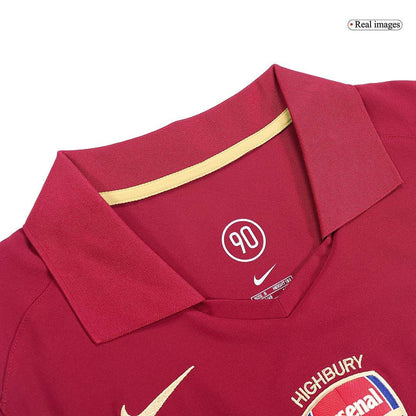 BERGKAMP #10 Męska retro domowa koszulka Arsenal 05/06 - Topowe Koszulki Pilkarskie Sklep Internetowy