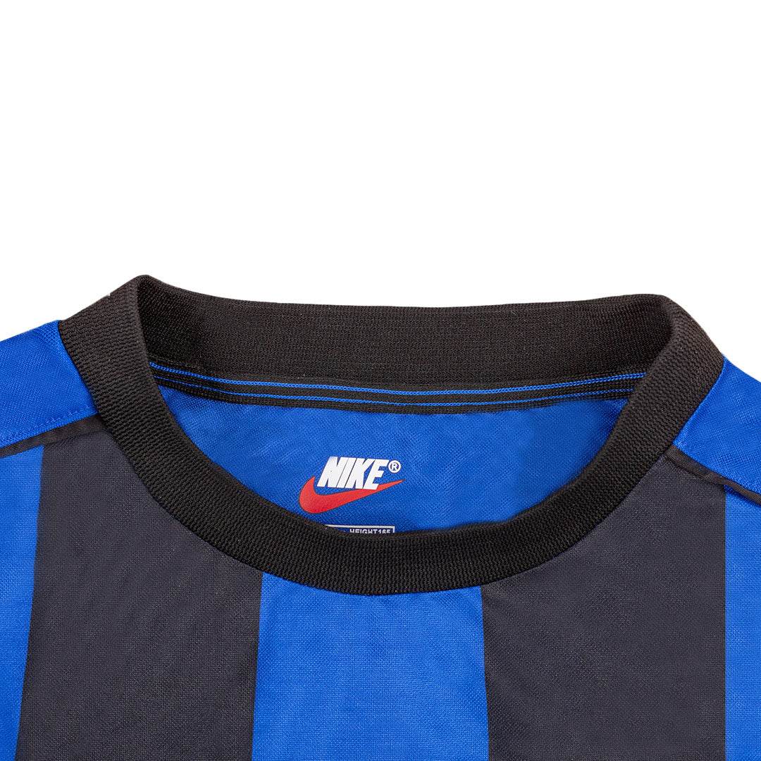 Męska Domowa koszulka piłkarska Retro RONALDO #9 1999/00 Inter Mediolan - Topowe Koszulki Pilkarskie Sklep Internetowy