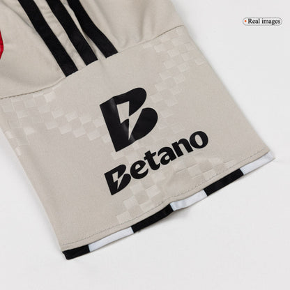 Dziecięcy Zestaw Wyjazdowa Benfica (Koszulka+Spodenki) 2025/26