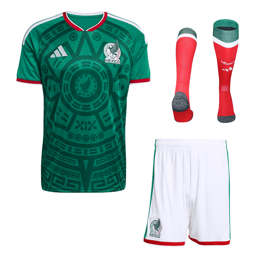 Męski Zestaw Domowa Mexico (Koszulka + Spodenki + Skarpety) World Cup 2026