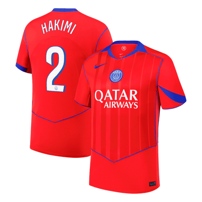 Męska Koszulka Trzecia Wyjazdowa PSG HAKIMI #2 2025/26
