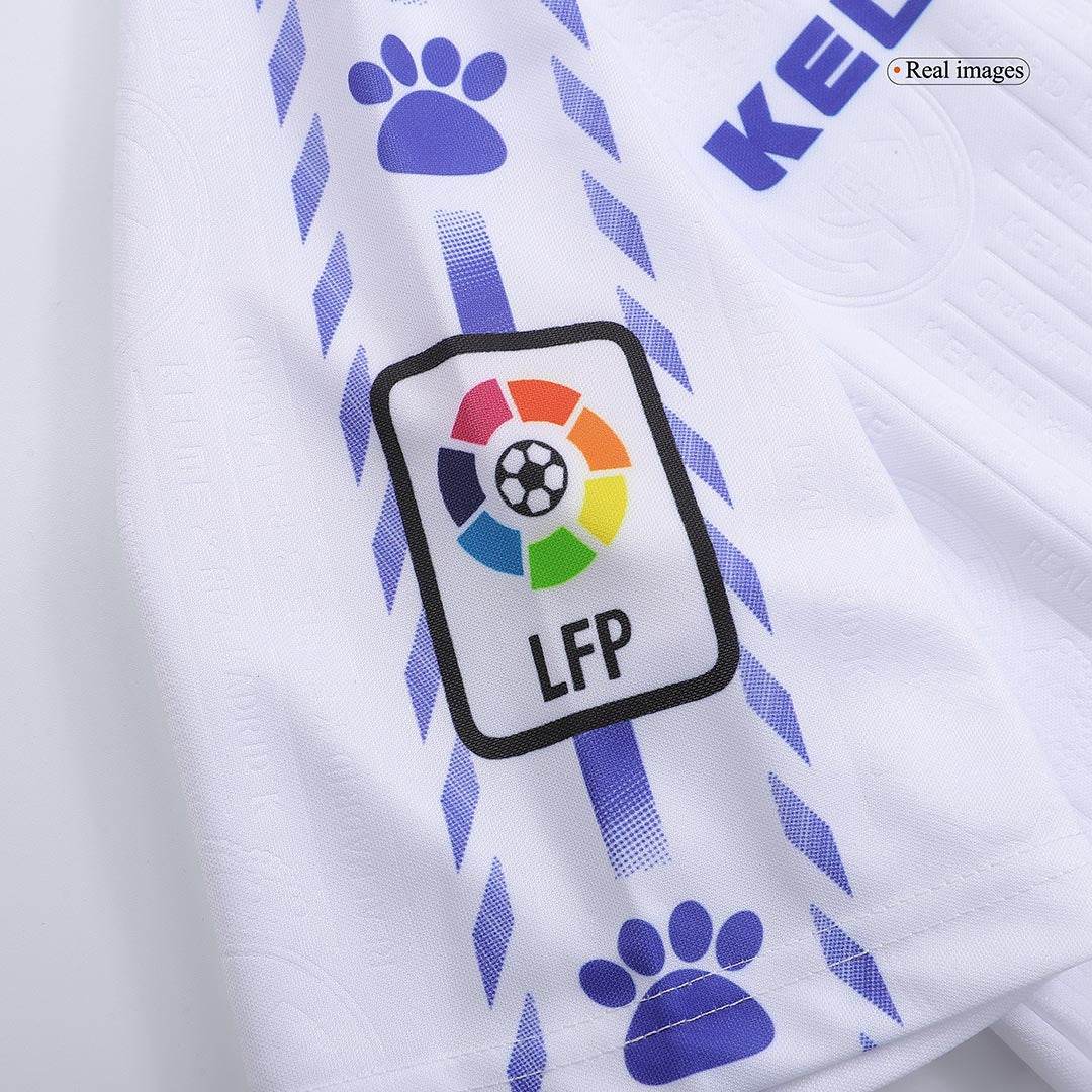 Męska Koszulka Retro Domowa Real Madrid 1996/97 - Topowe Koszulki Pilkarskie Sklep Internetowy