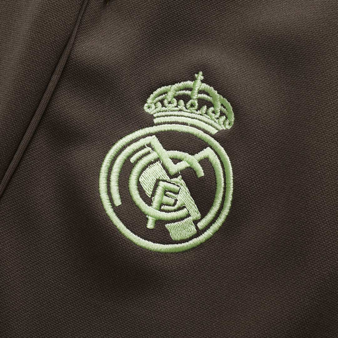 Juniorski Real Madrid Bluza z zamkiem Komplet Dresowy 2025/26