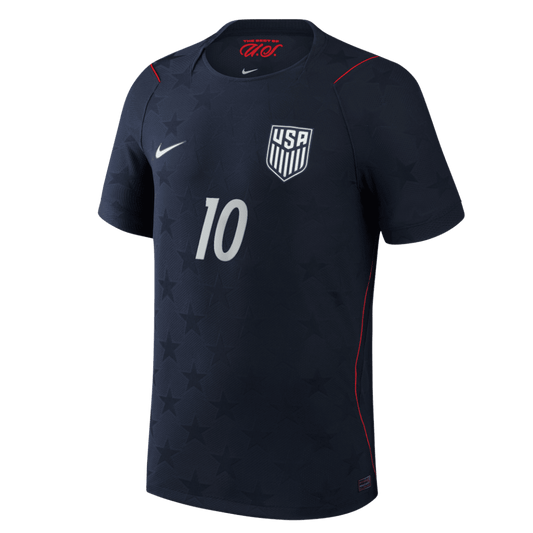 Męska koszulka USA wyjazdowa PULISIC #10 wersja zawodnicza – Mundial 2026