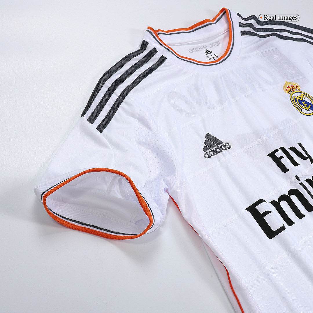 Męska Koszulka Retro Domowa Real Madrid RONALDO #7 2013/14 - Topowe Koszulki Pilkarskie Sklep Internetowy