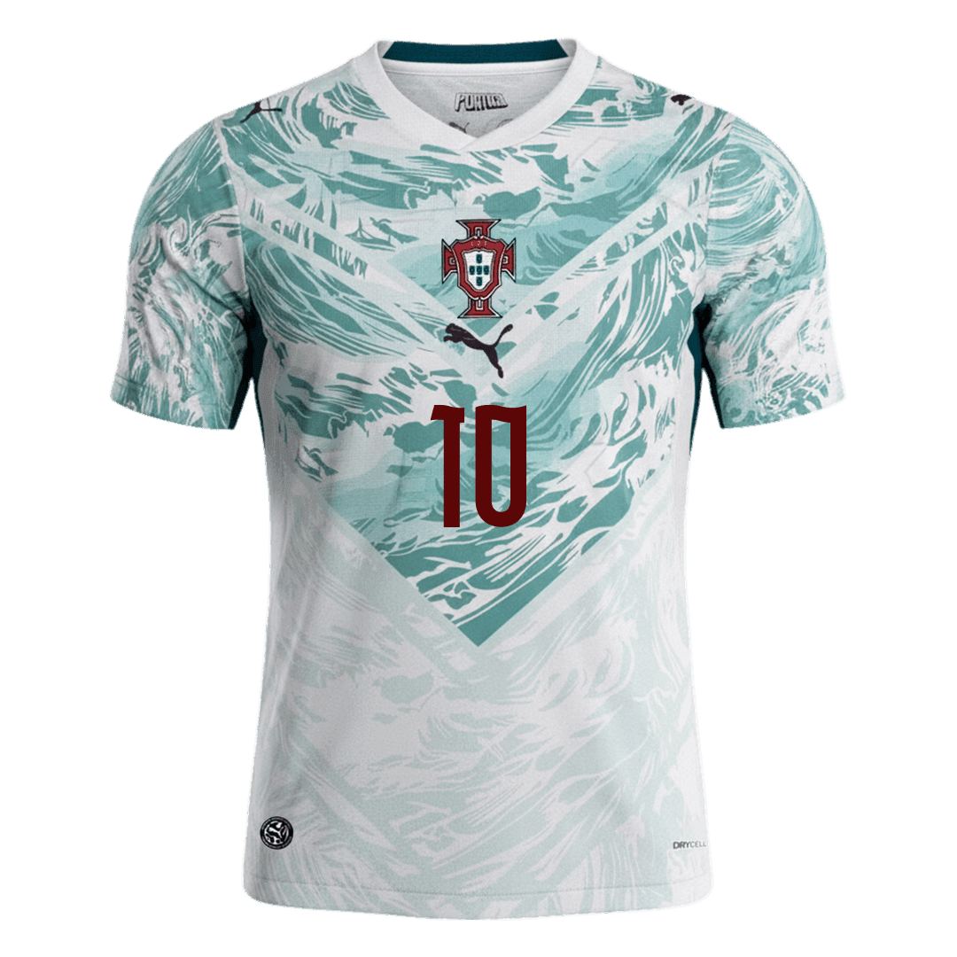 Męska koszulka Portugalii wyjazdowa BERNARDO #10 - Mundial 2026