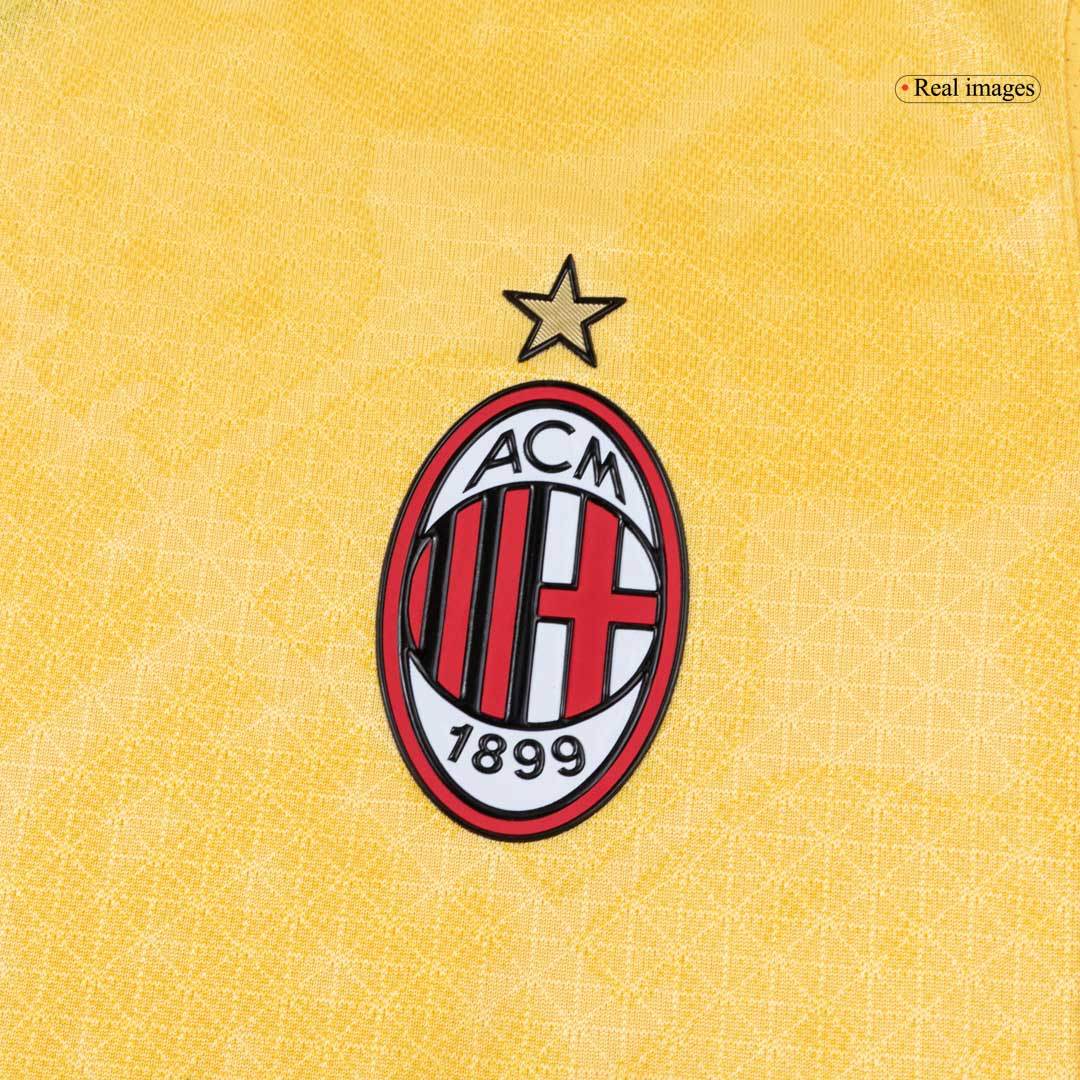 Męska Koszulka Trzecia Wyjazdowa AC Milan Wersja Piłkarska 2025/26 - Slim Fit - Topowe Koszulki Pilkarskie Sklep Internetowy