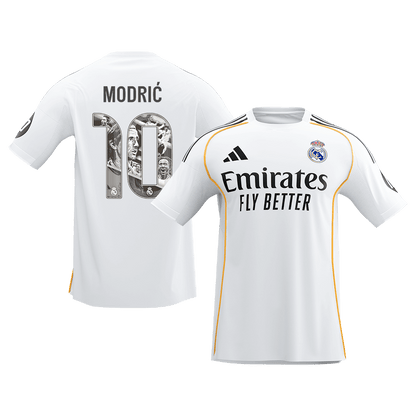 Męska Koszulka Domowa Real Madryt MODRIĆ Special #10 2025/26